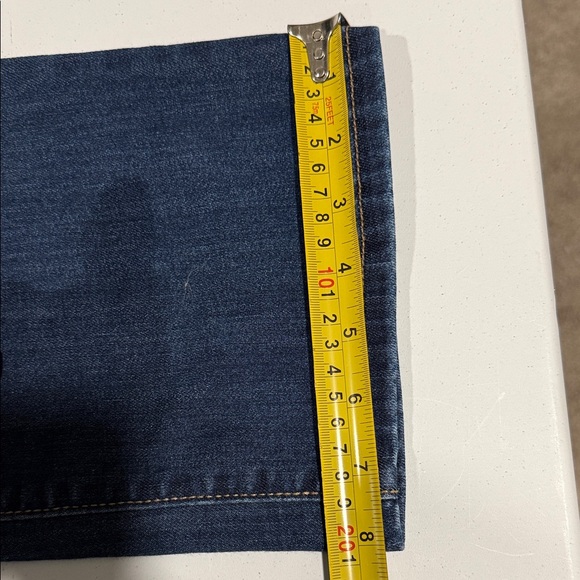 St. John's Bay Women's Straight Leg Jeans - Dark Blue - Picture 7 of 7